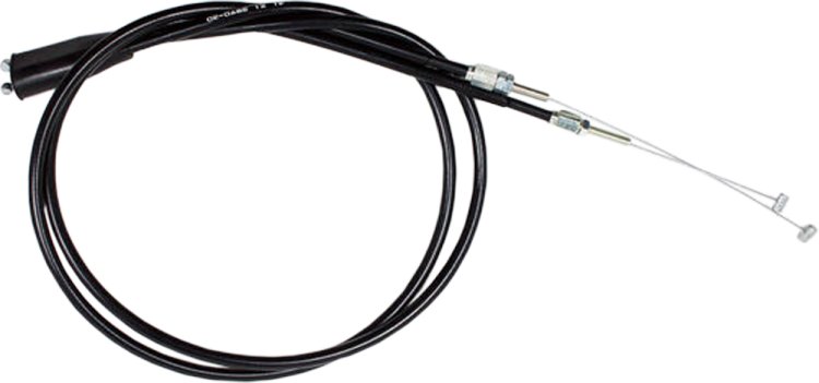 MOTION PRO BLACK VINYL THROTTLE PUSH-PULL CABLE SET - 02-0486
