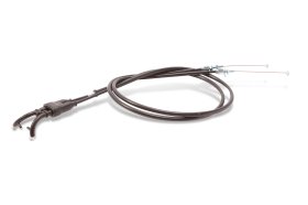 MOTION PRO BLACK VINYL THROTTLE PUSH-PULL CABLE SET - 02-0616