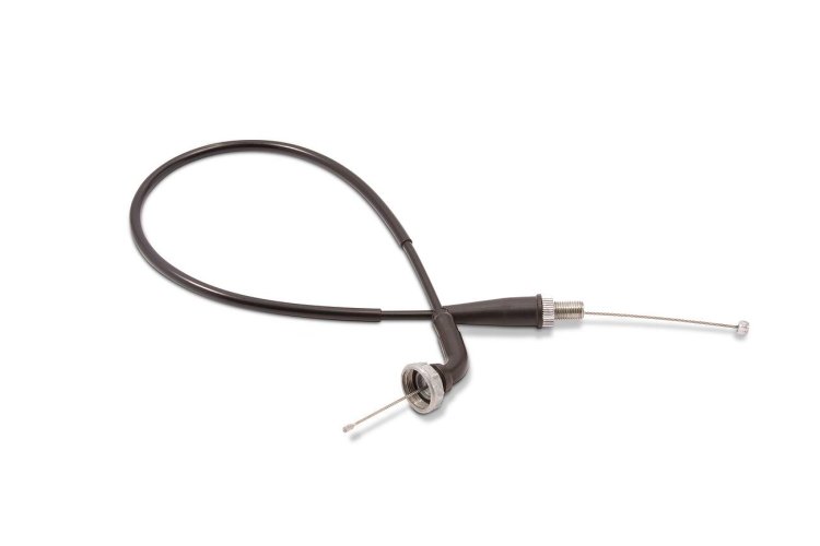 MOTION PRO BLACK VINYL THROTTLE CABLE WITH CAP - 02-0617