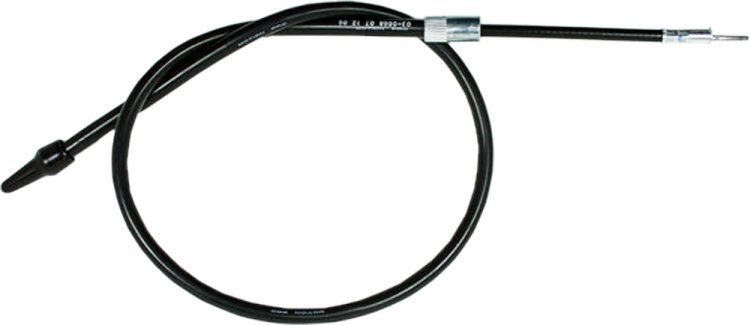 MOTION PRO BLACK VINYL SPEEDO CABLE - 03-0068