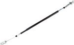 MOTION PRO BLACK VINYL FOOT BRAKE CABLE - 03-0280