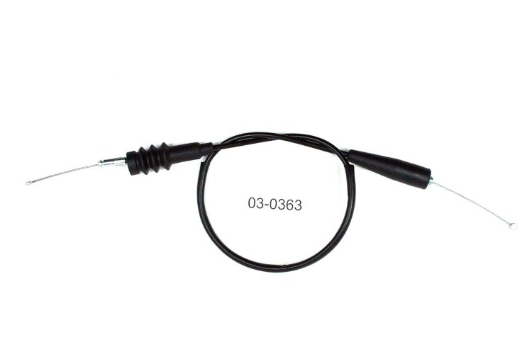 MOTION PRO BLACK VINYL THROTTLE CABLE " + 4 """ - 03-0363
