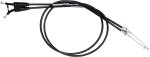 MOTION PRO BLACK VINYL THROTTLE PUSH-PULL CABLE SET - 03-0396