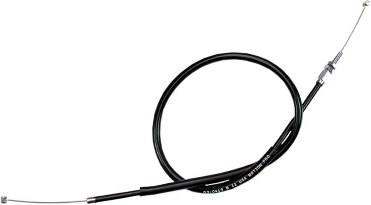 MOTION PRO BLACK VINYL THROTTLE PUSH CABLE - 03-0419