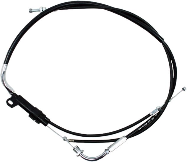 MOTION PRO BLACK VINYL THROTTLE PULL CABLE - 04-0178