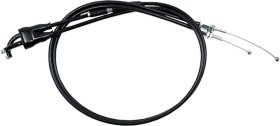 MOTION PRO BLACK VINYL THROTTLE PUSH-PULL CABLE SET - 04-0196