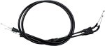 MOTION PRO BLACK VINYL THROTTLE PUSH-PULL CABLE SET - 04-0278