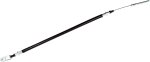MOTION PRO BLACK VINYL FOOT BRAKE CABLE - 05-0053