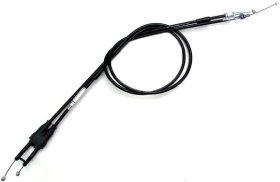 MOTION PRO BLACK VINYL THROTTLE PUSH-PULL CABLE SET - 05-0388