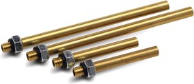 MOTION PRO REPLACEMENT 6MM BRASS ADAPTERS 4/PK - 08-0040 MOTION PRO REPLACEMENT 6MM BRASS ADAPTERS 4/PK - 08-0040