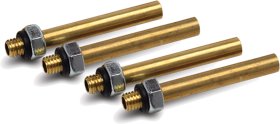 MOTION PRO REPLACEMENT 6MM SHORT BRASS ADAPTERS 4/PK - 08-0168 MOTION PRO REPLACEMENT 6MM SHORT BRASS ADAPTERS 4/PK - 08-0168