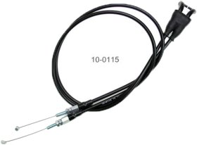 MOTION PRO BLACK VINYL THROTTLE PUSH-PULL CABLE SET - 10-0115 MOTION PRO BLACK VINYL THROTTLE PUSH-PULL CABLE SET - 10-0115