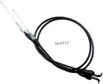 MOTION PRO BLACK VINYL THROTTLE PUSH-PULL CABLE SET - 10-0117