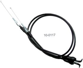 MOTION PRO BLACK VINYL THROTTLE PUSH-PULL CABLE SET - 10-0117 MOTION PRO BLACK VINYL THROTTLE PUSH-PULL CABLE SET - 10-0117