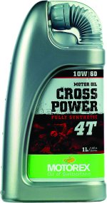 Motorex CROSS POWER 4T 10W60 (1 LITER) - 102262 /172253