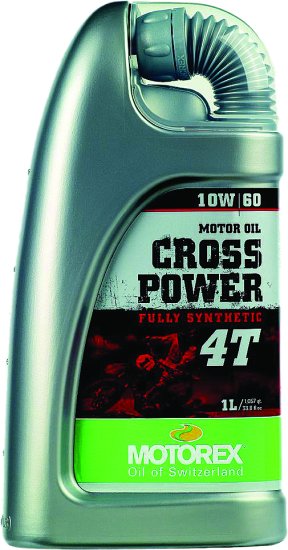 Motorex CROSS POWER 4T 10W60 (1 LITER) - 102262 /172253