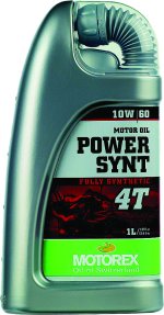 Motorex POWER SYNTHETIC 4T 10W60 (1 LITER) - 102272 /196059