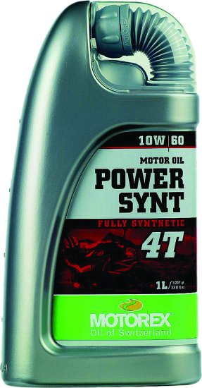 Motorex POWER SYNTHETIC 4T 10W60 (1 LITER) - 102272 /196059