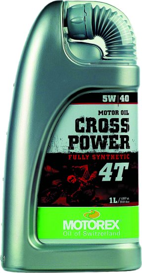 Motorex CROSS POWER 4T 5W40 (1 LITER) - 102278 /196052