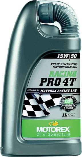 Motorex RACING PRO 4T 15W50 (1 LITER) - 102285