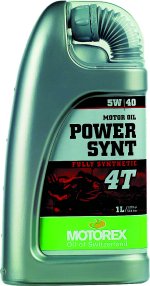 Motorex POWER SYNTHETIC 4T 5W40 (1 LITER) - 111011 /196050