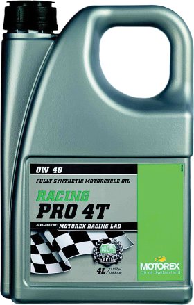 Motorex RACING PRO 4T 0W40 (4 LITERS) - 303105