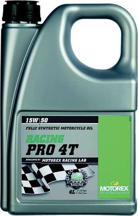 Motorex RACING PRO 4T 15W50 (4 LITERS) - 303106
