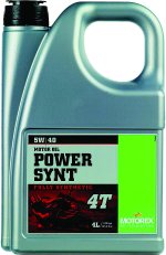 Motorex POWER SYNTHETIC MOTOR OIL 4T 5W40 4L - 305658