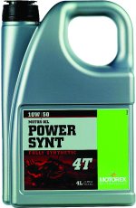 Motorex POWER SYNTHETIC MOTOR OIL 4T 10W50 4L - 305664