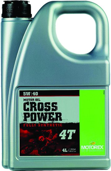 Motorex CROSS POWER MOTOR OIL 4T 5W40 4L - 305678