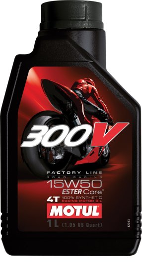 Motul 300V COMPETITION Synthetic OIL 4T 15W50 1L - 104125