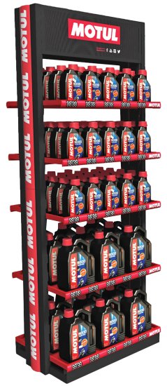 Motul MOTUL DISPLAY RACK LARGE TUA - ETA LATE SUMMER - 205480