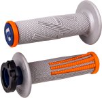 ODI EMIG PROV2 LOCK-ON GRIP GREY/ORANGE - H36EPGO