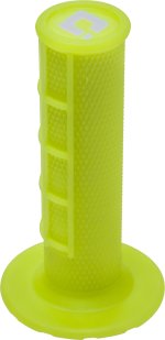 ODI HALF WAFFLE LOCK-ON GRIP NEON YELLOW - H36HWY