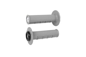 ODI ATV HALF WAFFLE V2.1 GRIP SOFT-GREY/BLACK - J33HWG-B