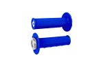 ODI ATV HALF WAFFLE V2.1 GRIP BRIGHT BLUE/SILVER - J33HWU-S