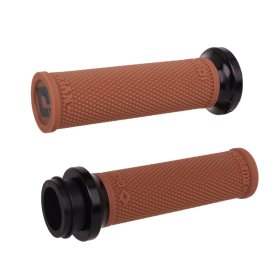 ODI RUFIAN GRIPS INDIAN TBW 1" GUM RUBBER/BLACK - V30ITWGR-B