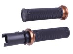 ODI LOCK-ON HART-LUCK FULL-WAFFLE `23-24 CVO BLACK/BRONZE - V31HTC-BZ-Z