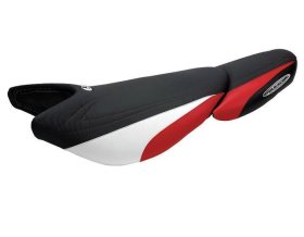 Riva SEAT Cover , ULTRA 250/260 , Black/Red /WT - RK5-ULTRA-1
