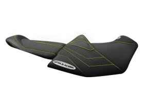 Riva SEAT Cover , RXTX 18+ , Black/Black/Black NEON YELLOW STITCH - RS5-120-1 Riva SEAT Cover , RXTX 18+ , Black/Black/Black NEON YELLOW STITCH - RS5-120-1