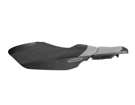 Riva SEAT COVER , FZS , Black/Black/Silver - RY5-FZS12-1 Riva SEAT COVER , FZS , Black/Black/Silver - RY5-FZS12-1