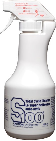 S100 TOTAL CYCLE CLEANER DELUXE SET 1 LITER REFILL - 12001R