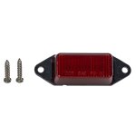 SBT LED Clearance Lights Red 3-3/16" long x 1-1/16" tall x 1" wide - 10-344-04