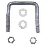 SBT Galvanized U-Bolt 1/2" x 3 1/16" x 3 3/16" - 10-410