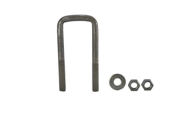 SBT Galvanized U-Bolt 1/2" x 2-1/16" x 4-3/16" - 10-411