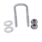 SBT Galvanized U-Bolt 7/16" x 1-9/16" x 3-9/16" - 10-412