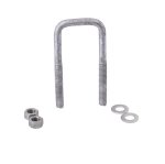 SBT Galvanized U-Bolt 3/8" x 1-5/8" x 3-9/16" - 10-413
