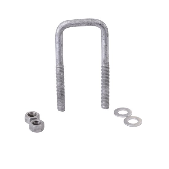 SBT Galvanized U-Bolt 3/8" x 1-5/8" x 3-9/16" - 10-413