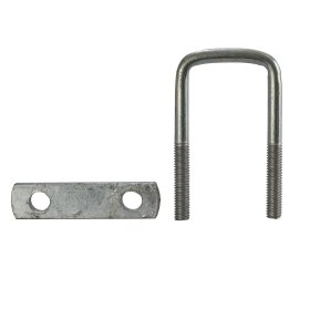 SBT Trailer U-Bolts with Frame Straps 2-1/8" x 4" & 4" strap - 10-430 SBT Trailer U-Bolts with Frame Straps 2-1/8" x 4" & 4" strap - 10-430