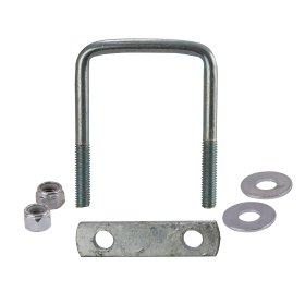 SBT Trailer U-Bolts with Frame Straps 3-1/8" x 4" & 5" strap - 10-432 SBT Trailer U-Bolts with Frame Straps 3-1/8" x 4" & 5" strap - 10-432